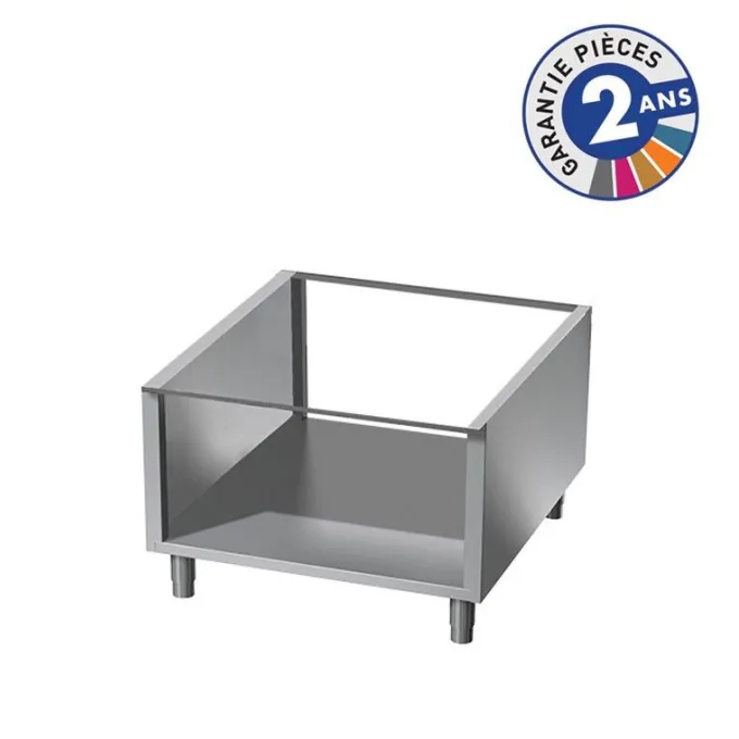 Soubassement Baie Libre inox - L 1350 - Gamme 1100 - Baron