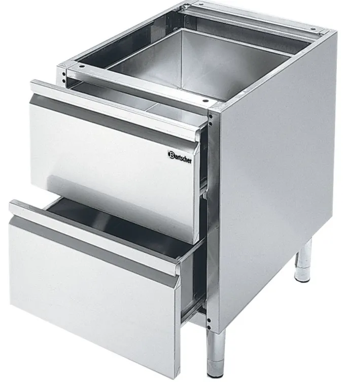 Soubassement gamme 600, L400, 2T - Bartscher