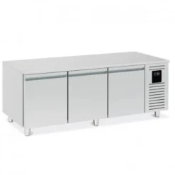 Soubassement Réfrigéré Négatif GN 1/1 3 Grands Tiroirs 195 Litres - Nosem