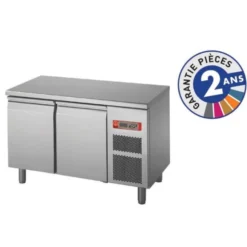 Soubassement réfrigéré positif inox - 140 L - Baron