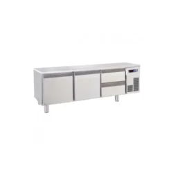 Soubassement réfrigéré positif inox - Gamme 650 - Baron