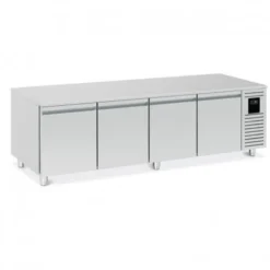 Soubassement Réfrigéré Professionnel Positif 4 Grands Tiroirs - 260 L - Nosem