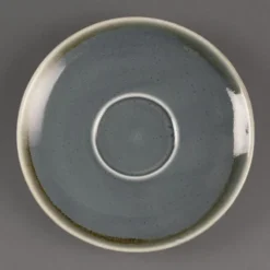 Soucoupe couleur océan Kiln Olympia pour GP330 140 mm - Lot de 6