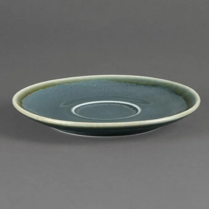 Soucoupe Couleur Océan pour GP348 160 mm - Lot de 6 - Olympia Kiln