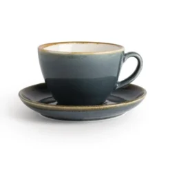Soucoupe Couleur Océan pour GP348 160 mm - Lot de 6 - Olympia Kiln