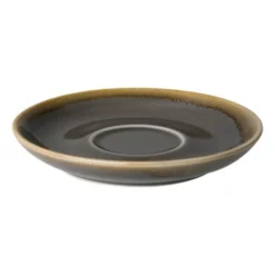 Soucoupe grise - 160 mm - Lot de 6