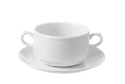 Soucoupe pour bol à soupe Ø 158 mm - Lot de 12 - Hendi