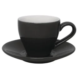 Soucoupe pour Tasse Expresso Grise Lot de 12 Olympia