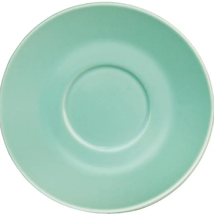 Soucoupe pour tasses 228 ml et 340 ml Olympia verte - Lot de 12