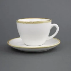 Soucoupes Couleur Craie pour Tasses à Expresso Kiln 140mm - Lot de 6 - Olympia