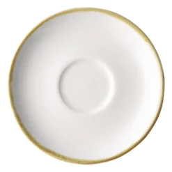 Soucoupes Couleur Craie pour Tasses à Expresso Kiln 140mm - Lot de 6 - Olympia