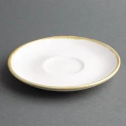 Soucoupes Couleur Craie pour Tasses à Expresso Kiln 140mm - Lot de 6 - Olympia