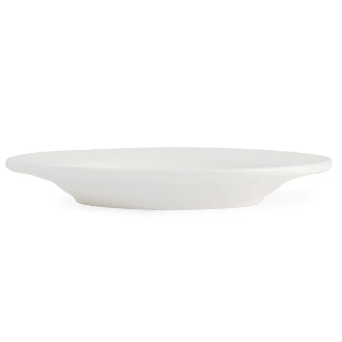 Soucoupes Rondes en Porcelaine Fine 143 mm Lumina - Lot de 6