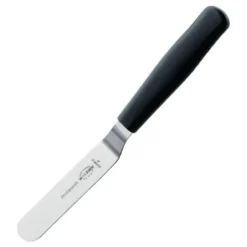 Spatule coudée inox manche plastique 10cm - Dick