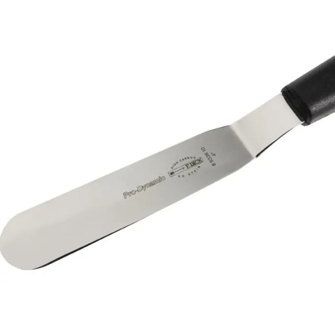Spatule coudée inox manche plastique 10cm - Dick