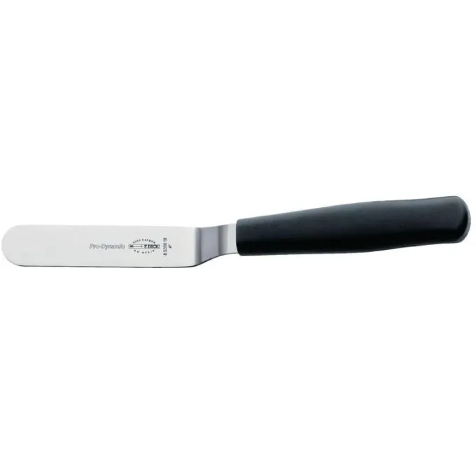 Spatule coudée inox manche plastique 10cm - Dick