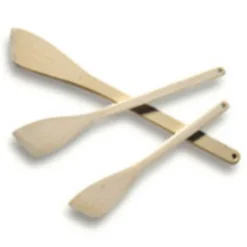 Spatule de cuisine biais professionnelles en Bois hêtre 40 cm - Matériel CHR Pro