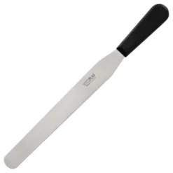 Spatule Flexible Professionnelle Noire à Lame Droite - 255 mm - Hygiplas