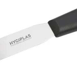 Spatule Flexible Professionnelle Noire à Lame Droite - 255 mm - Hygiplas