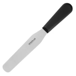 Spatule Flexible Professionnelle à Lame Droite Noire 150 mm - Hygiplas