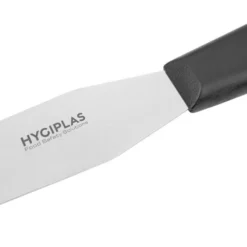 Spatule Flexible Professionnelle à Lame Droite Noire 150 mm - Hygiplas