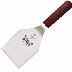 Spatule professionnelle inox manche anti chaleur Mercer Culinary - 130 x 102 mm