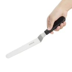 Spatule Professionnelle Noire Lame Coudée 190 mm - Hygiplas