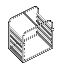 Structure Porte-Grilles pour Four GN 2/1 - 8 Niveaux - Moduline