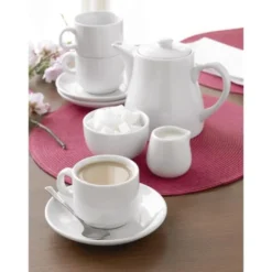 Sucrier Olympia Whiteware 200 ml - Lot de 12