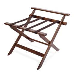 Support à bagages en Bambou aspect bois L 600 mm l 590 mm H 520 mm - Was Germany