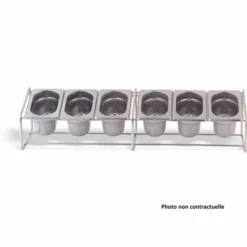Support Inox pour Bacs GN - Pujadas