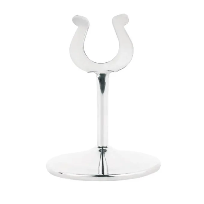 Support inox pour numéro de table - Olympia - 100 mm
