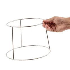 Support inox pour plateau de fruits de mer - Olympia