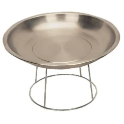 Support inox pour plateau de fruits de mer - Olympia