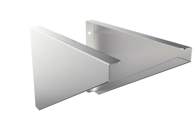 Support Mural Inox pour Plonge Profondeur 500 - Distform