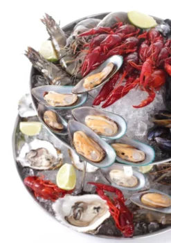 Support plateau de fruits de mer 400x(H)200 mm - Hendi