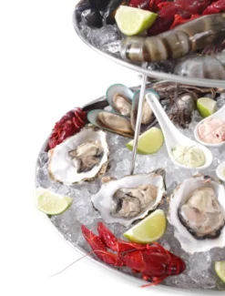 Support plateau de fruits de mer 400x(H)200 mm - Hendi