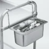 Support pour Bac Gastronorm 1/3 de 200 mm - Distform