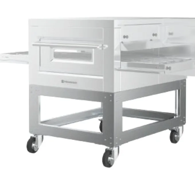 Support pour 3 Fours à Pizza Convoyeur Superposés Electrique TNV40E - PizzaGroup