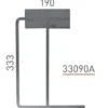 Support pour Rampes Chauffantes X2 - Sofraca