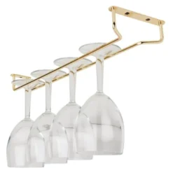Support Professionnel pour Verres à Pied en Acier 410 mm