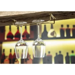 Support Professionnel pour Verres à Pied en Acier 410 mm