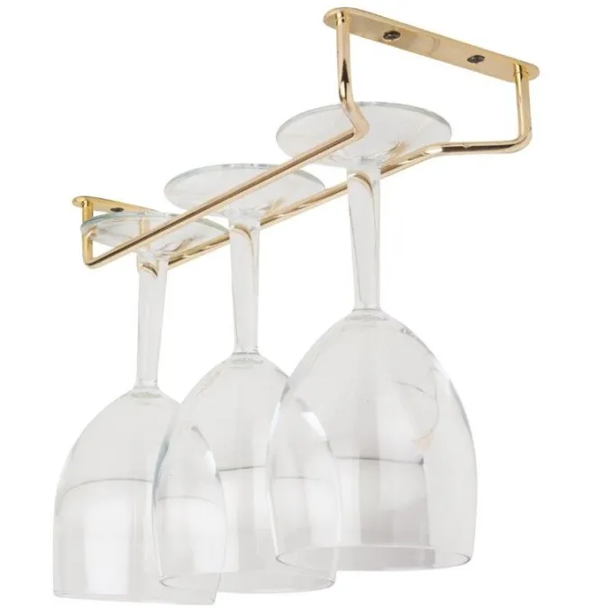 Support Professionnel pour Verres à Pied en Acier 610 mm