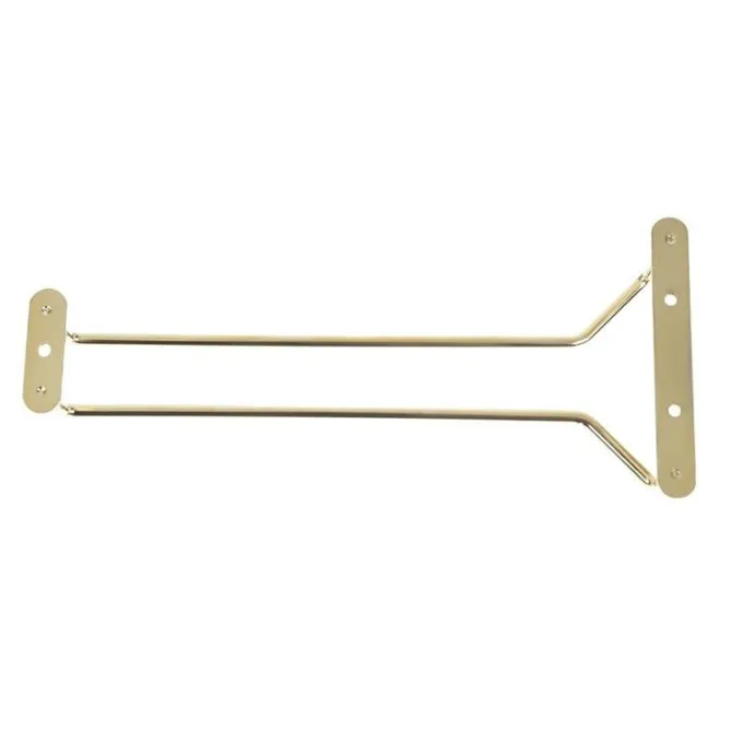Support Professionnel pour Verres à Pied en Acier 610 mm