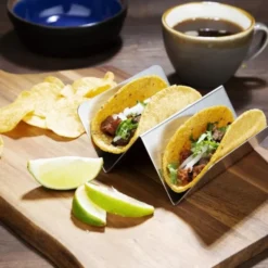 Support à tacos en inox Olympia