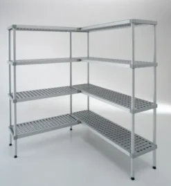 Système de Rayonnage à Etagères pour Chambre Froide Professionnelle 2100 x 1800 mm - Tefcold