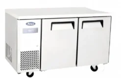 Table Américaine Négative 370 L - Inox 2 Portes - Atosa