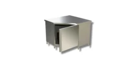 Table armoire d'angle sans dosseret profondeur 600 - Ristopro