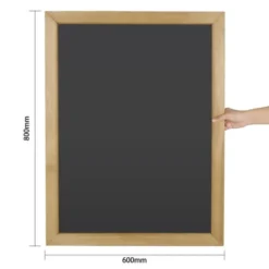 Tableau Noir Ardoise en Mélamine 800 x 600 mm - Olympia