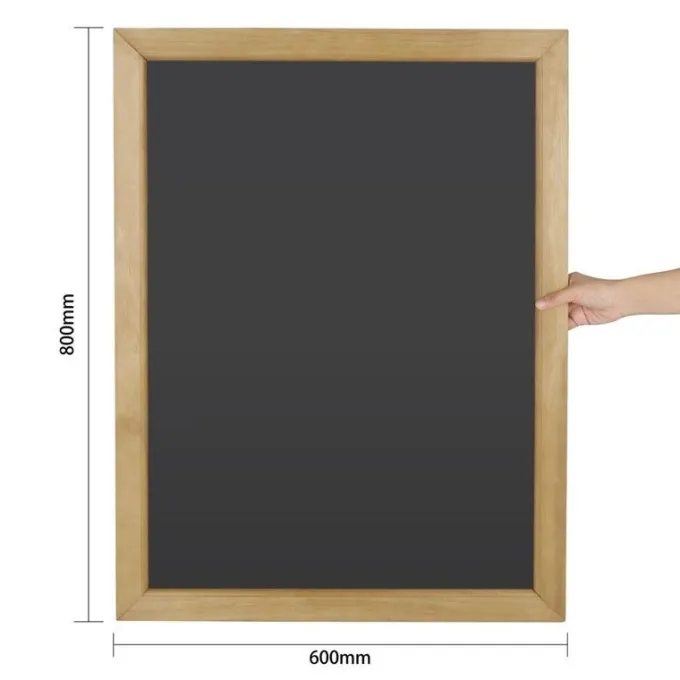 Tableau Noir Ardoise en Mélamine 800 x 600 mm - Olympia